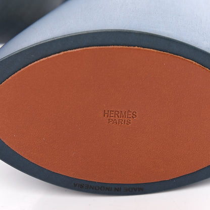 Hermes Maple Wood Samarcande Paperweight Bleu Indigo 6 of 7