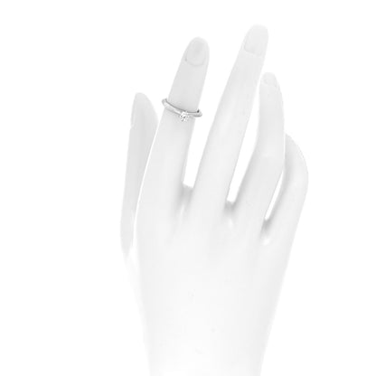 Tiffany Platinum Diamond .21ct Solitaire Engagement Ring 45 3.25 2 of 5