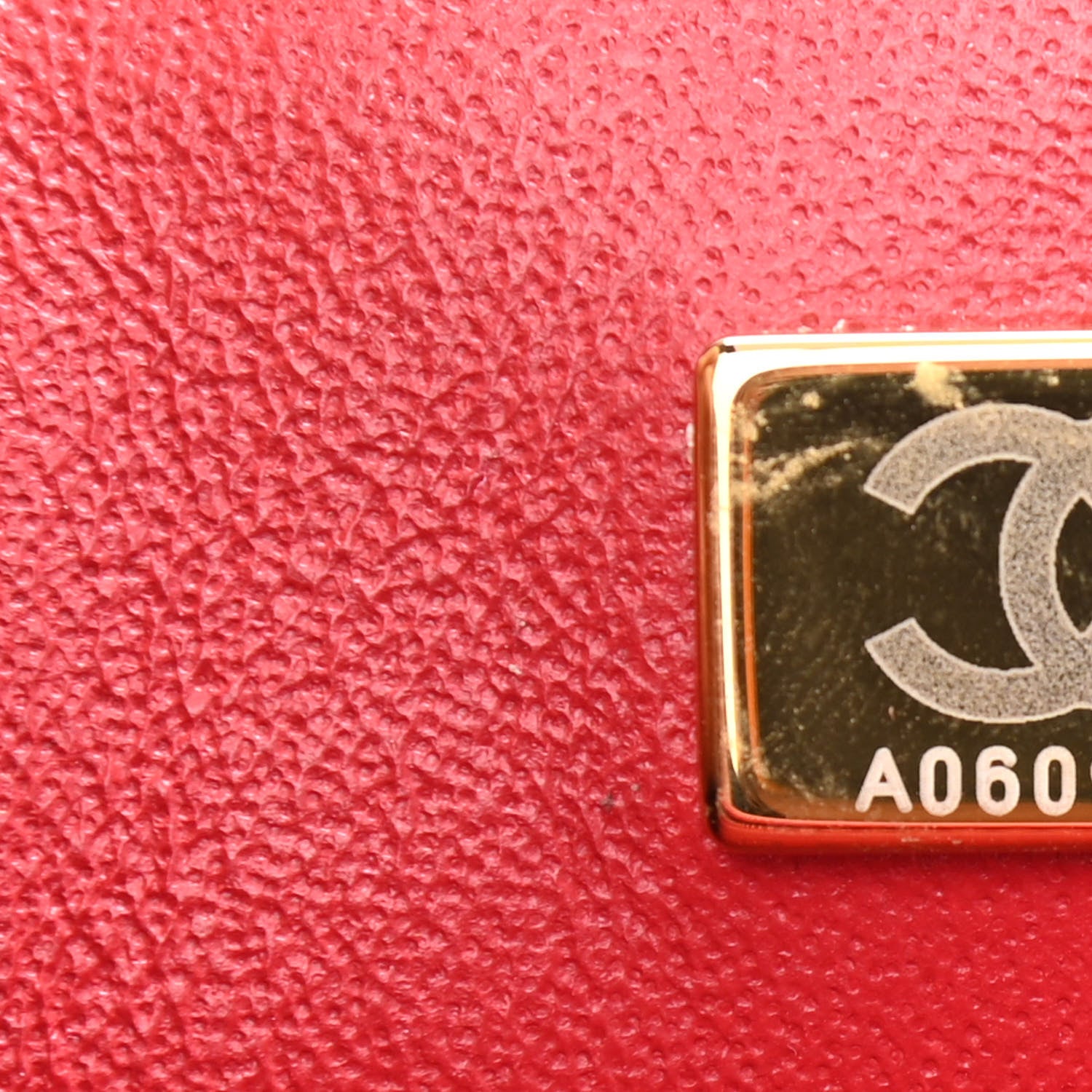 Chanel Lambskin Quilted Mini Top Handle Rectangular Flap Red 7 of 16