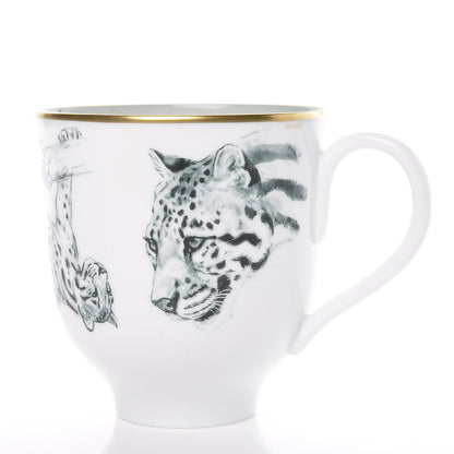 Hermes Porcelain Carnets d'Equateur Mug Set 3 of 11
