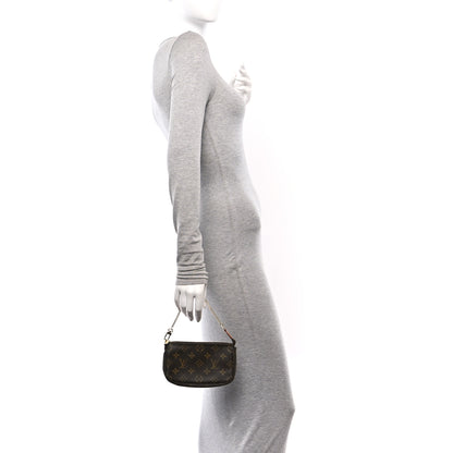Louis Vuitton Monogram Mini Pochette Accessories 2 of 11
