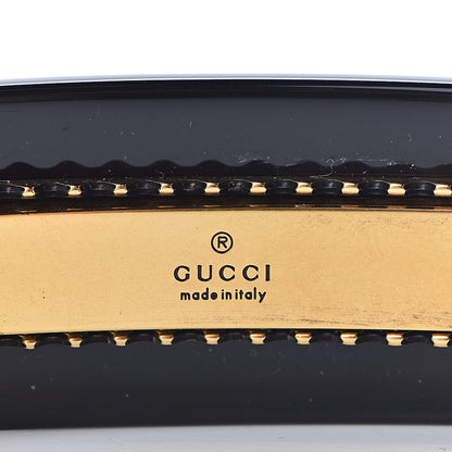 Gucci Resin Crystal Single Hair Barrette Black 3 of 4