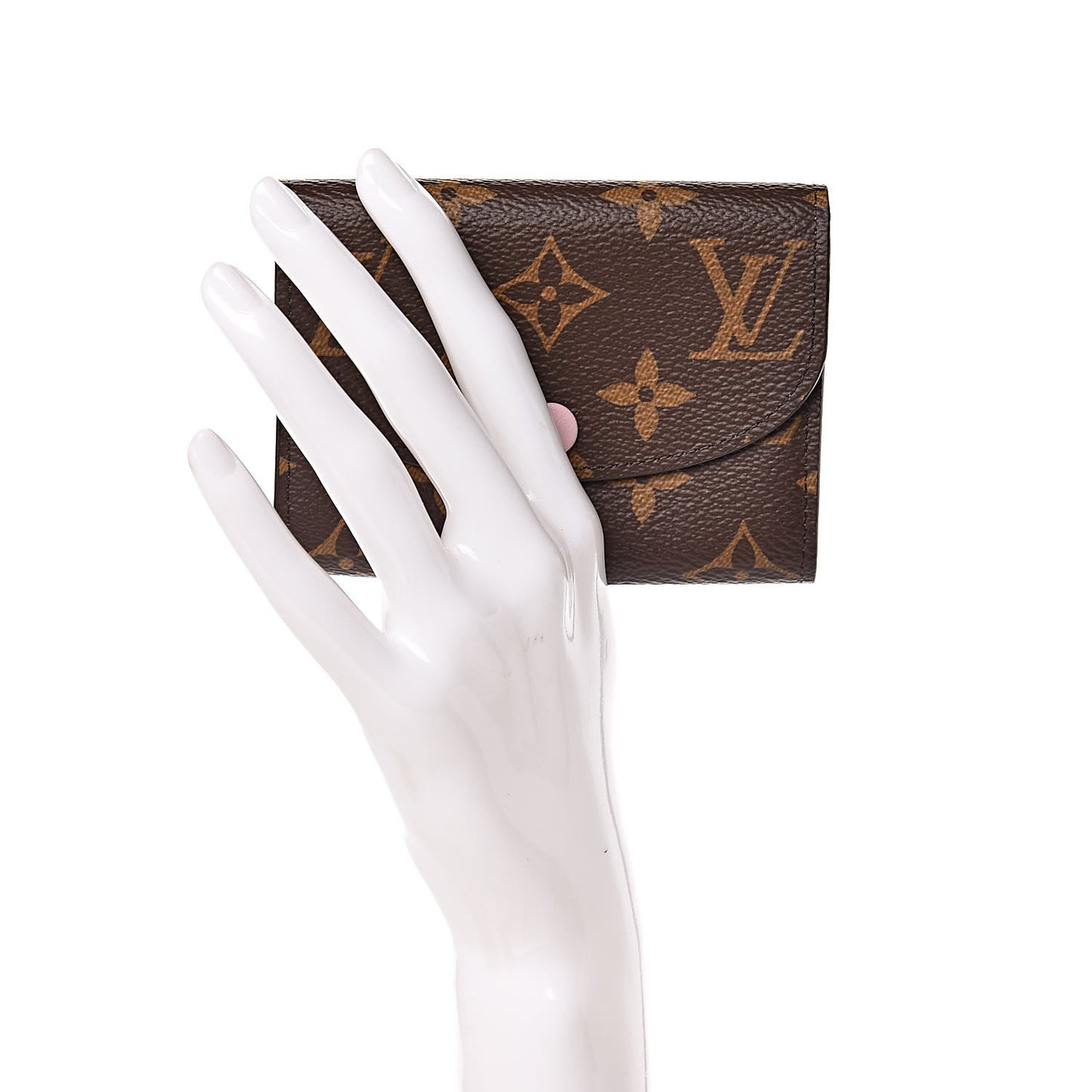 Monogram Rosalie Coin Purse Rose Ballerine