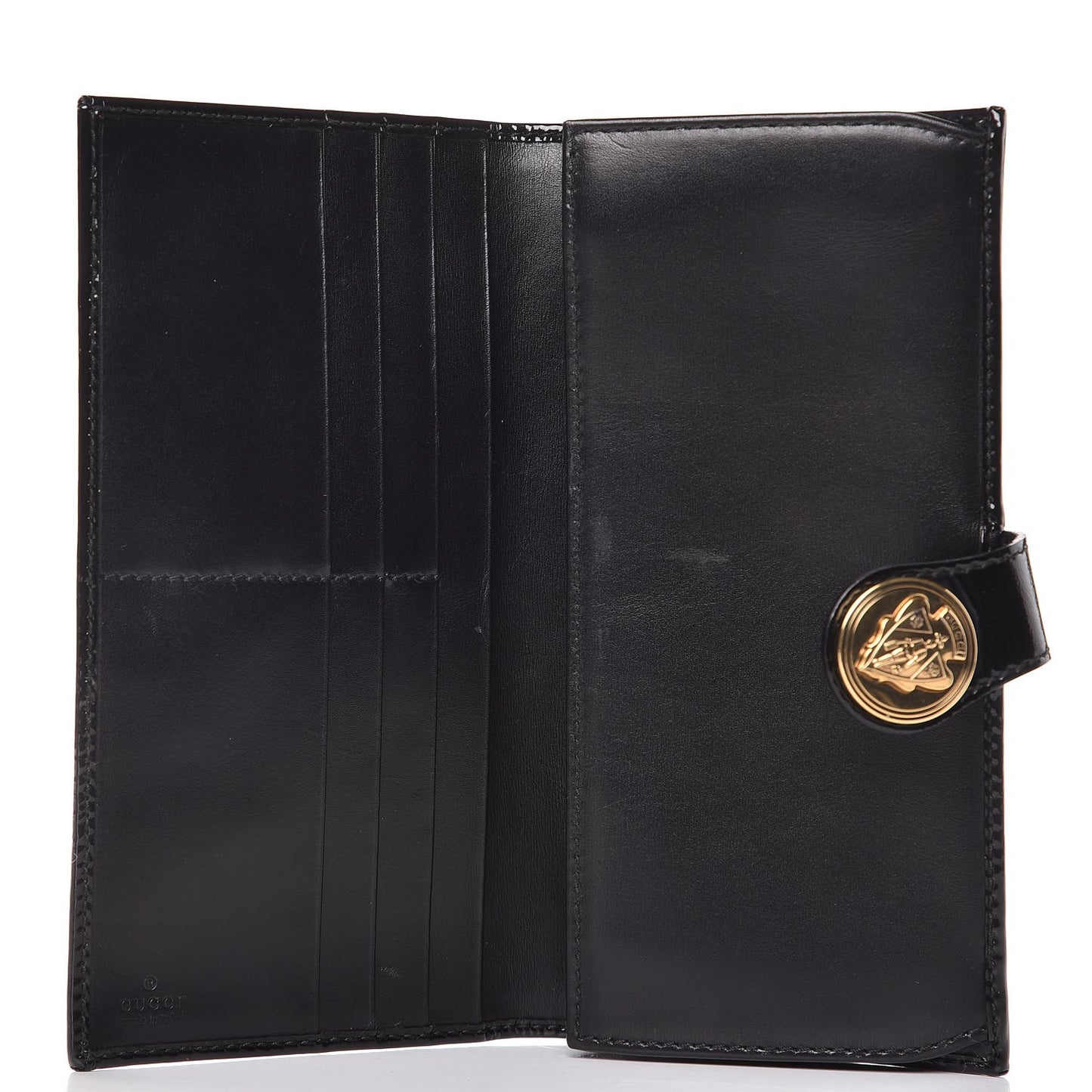 Patent Hysteria Continental Wallet Black