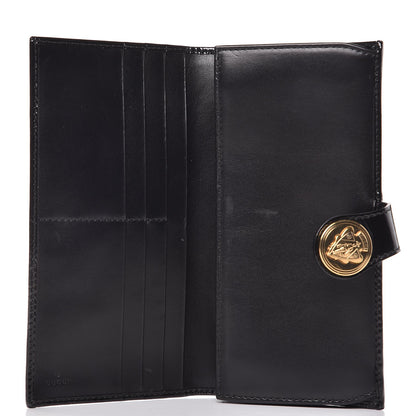 Gucci Patent Hysteria Continental Wallet Black 5 of 9
