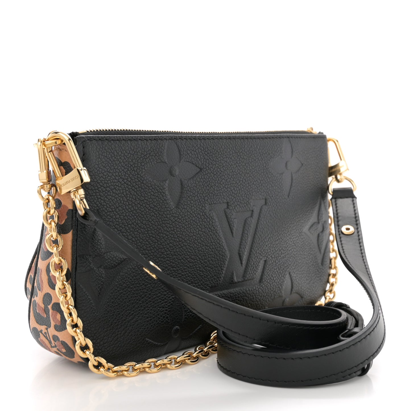 Empreinte Monogram Giant Wild At Heart Multi Pochette Accessories Black