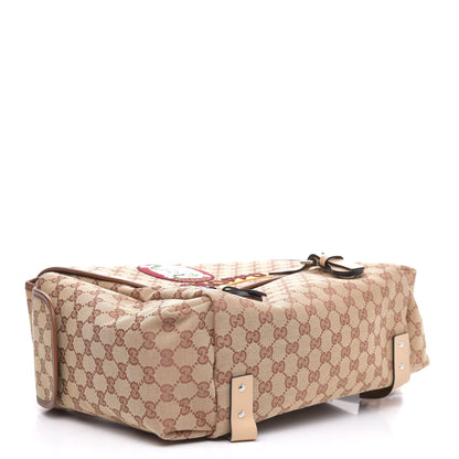 Gucci Monogram Childrens Sciroppo Patch Backpack Beige 3 of 9