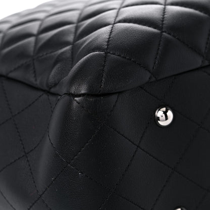 Chanel Calfskin Quilted Large Classic Shopping Tote Black 8 of 12
