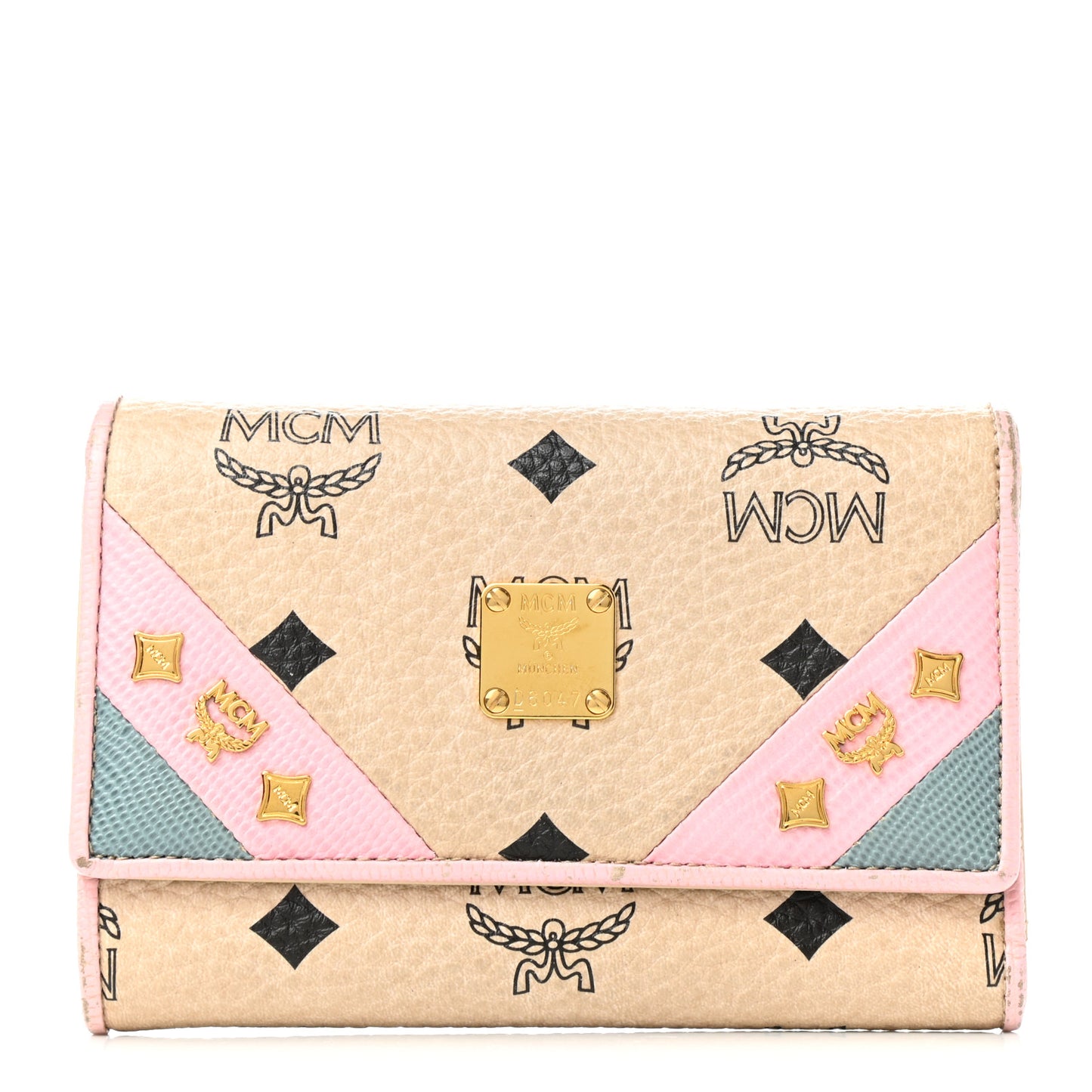 Visetos Trifold Flap Wallet Soft Pink