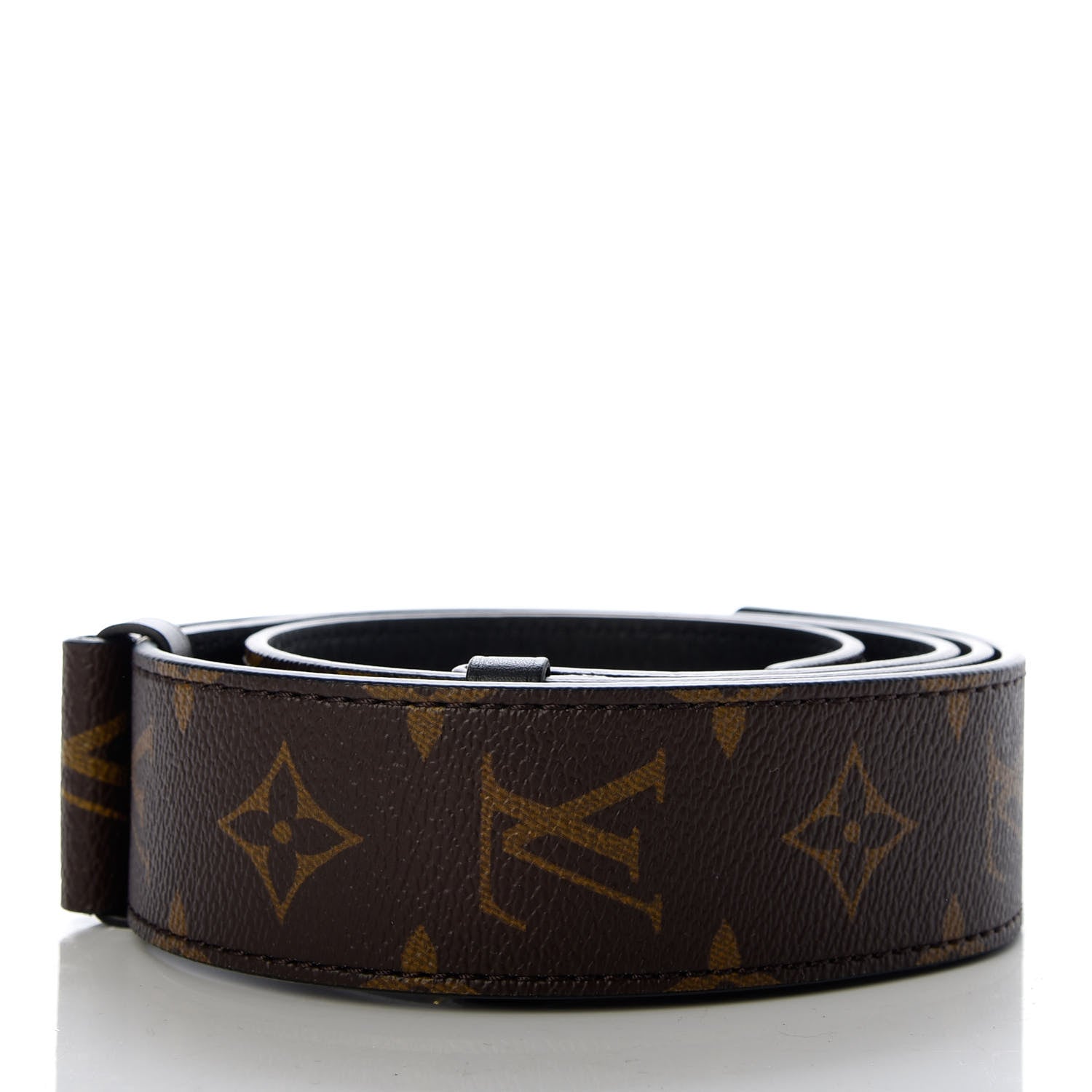 Louis Vuitton Monogram Bandouliere Shoulder Strap Black 2 of 4