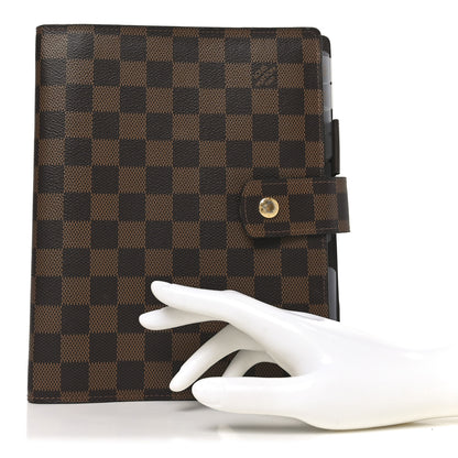 Louis Vuitton Damier Ebene Large Ring Agenda Cover 4 of 12
