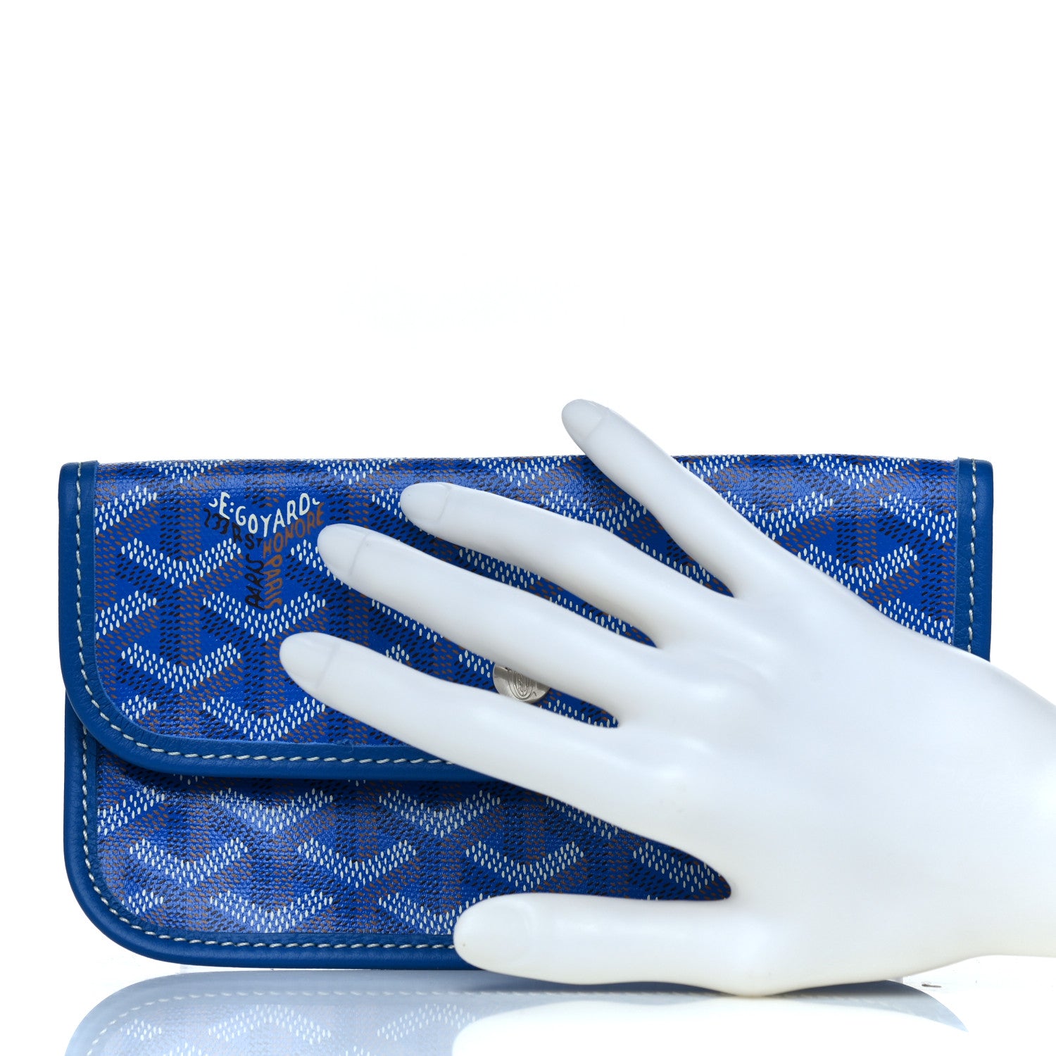 Goyard Goyardine Pouch Sky Blue 2 of 7