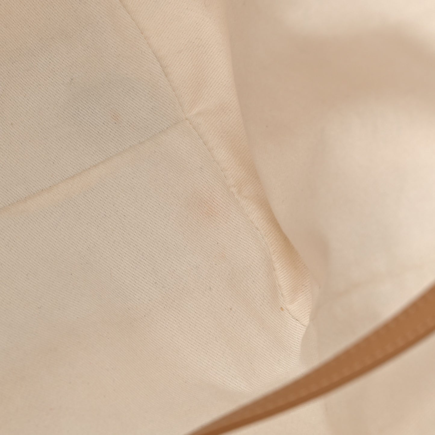 Canvas Pearl Medium Deauville Tote Ecru Beige