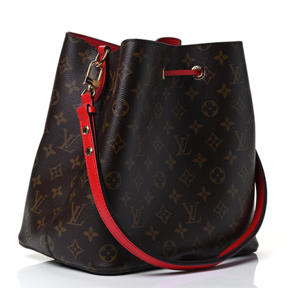 Louis Vuitton Monogram Neonoe MM Coquelicot 2 of 4