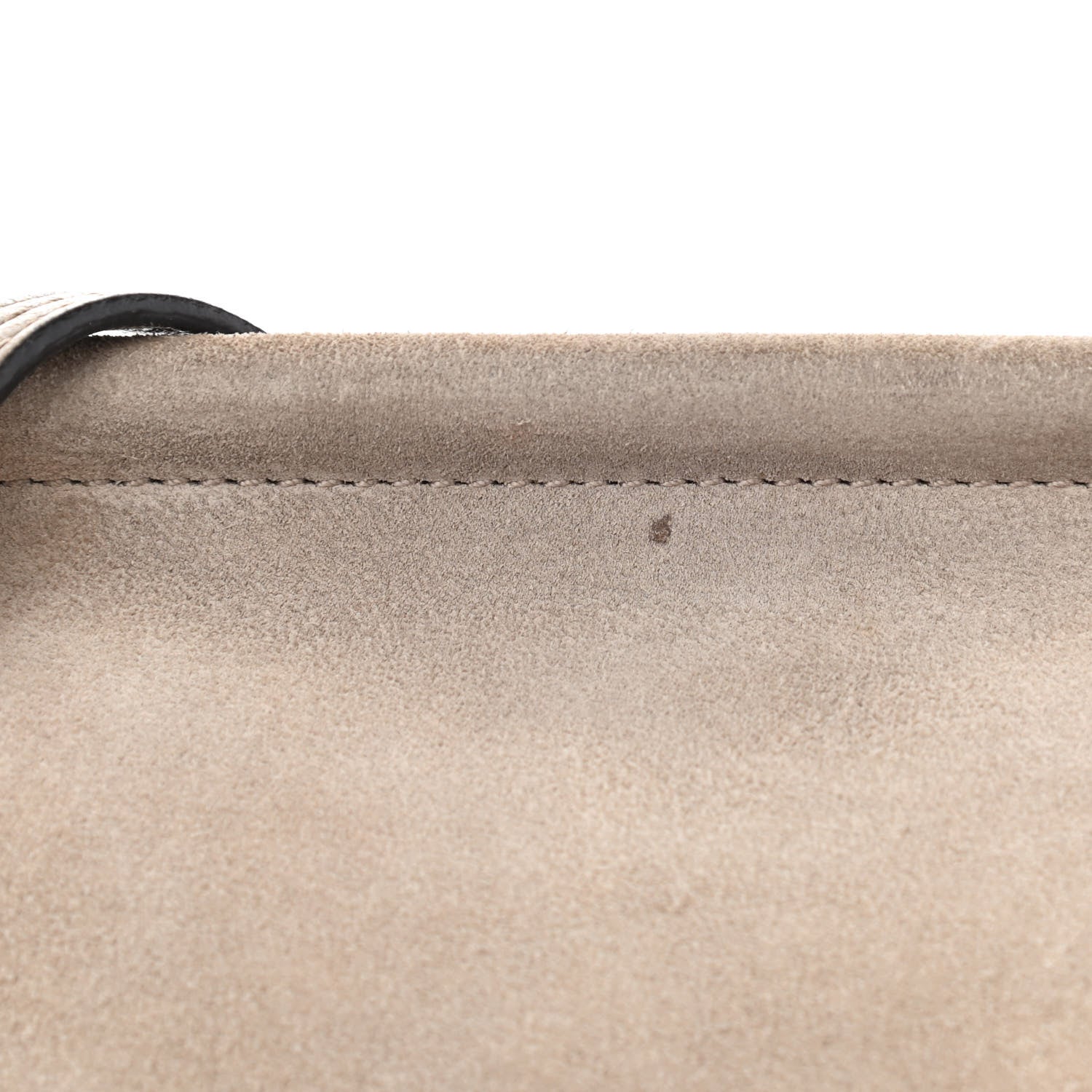 Chloe Calfskin Suede Medium Faye Shoulder Bag Motty Grey 9 of 10