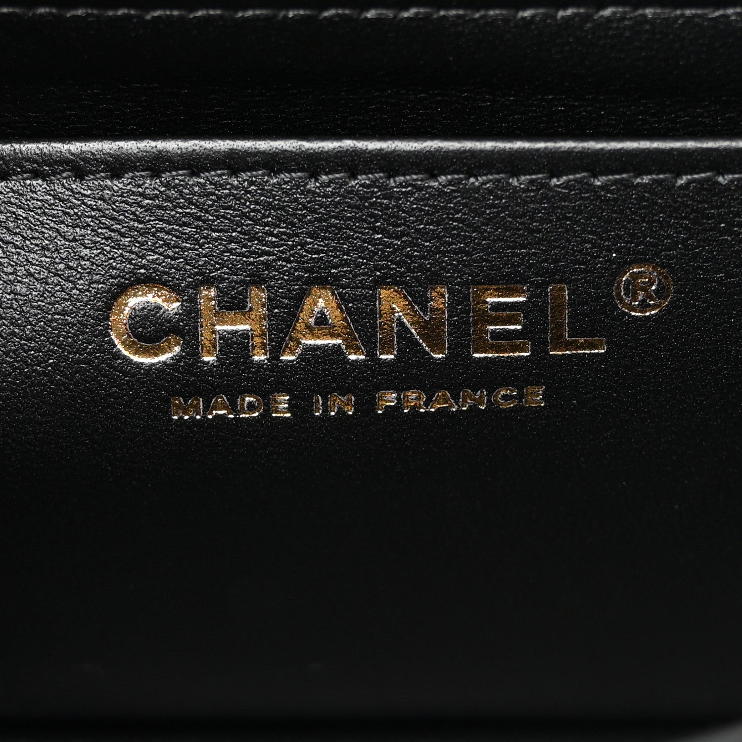 Chanel Lambskin Quilted Mini Rectangular Flap Black 5 of 10