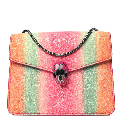 Bulgari Galuchat Serpenti Forever Crossbody Bag 1 of 9