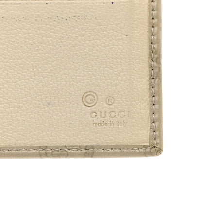 Gucci Guccissima Continental Flap Wallet Off White 5 of 12