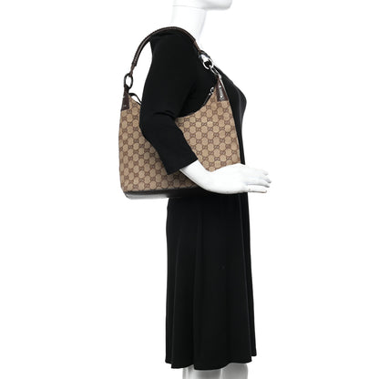 Gucci Monogram Shoulder Bag Dark Brown 2 of 12