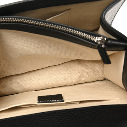 Gucci Dollar Calfskin Crystal Web Medium Dionysus Bamboo Top Handle Bag Black Black Diamond 5 of 11