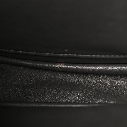 Chanel Lambskin Quilted Jumbo Double Flap Dark Grey 12 of 13