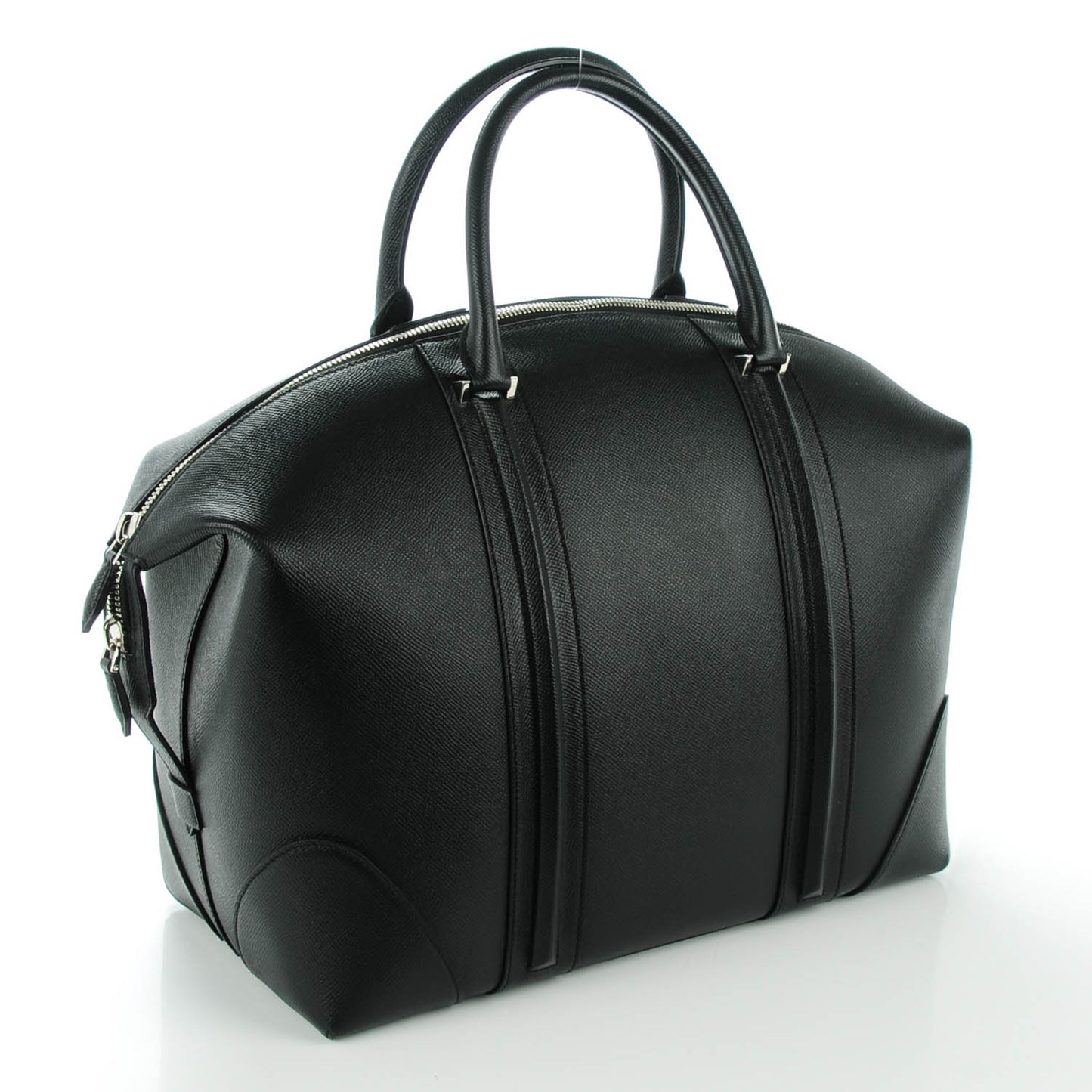 Grained Calfskin Small 24 Hour Tote Black