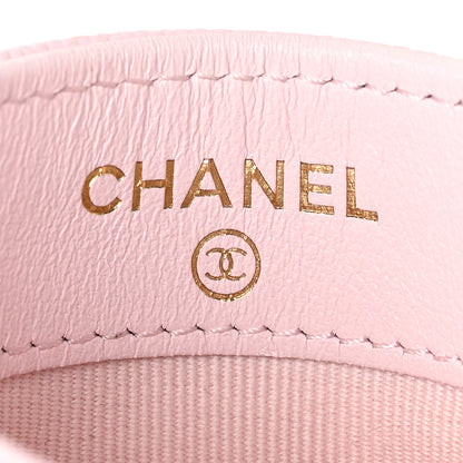 Chanel Caviar Quilted Card Holder Light Pink 6 of 8