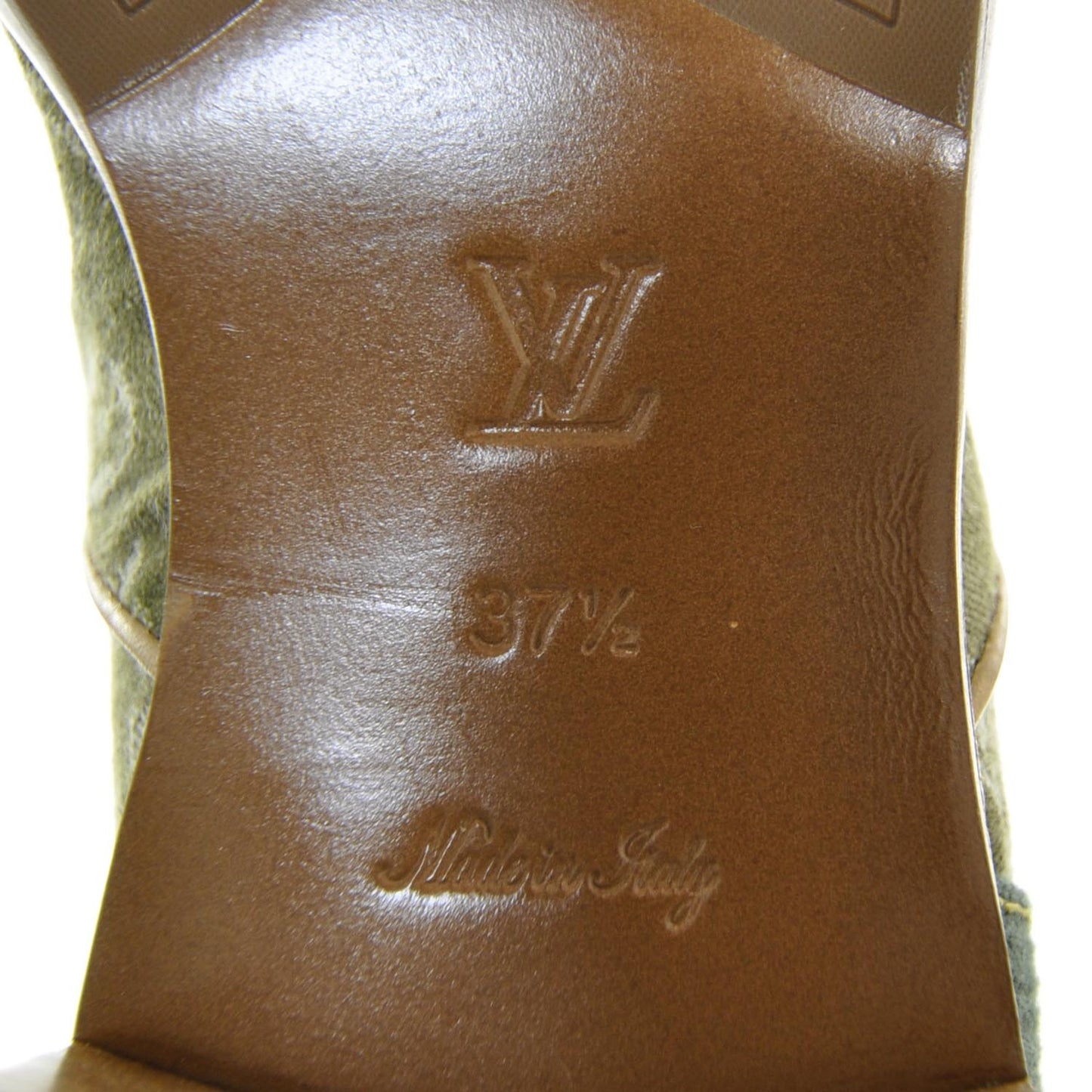 Denim Monogramouflage Greenwich Flat Boots 37.5