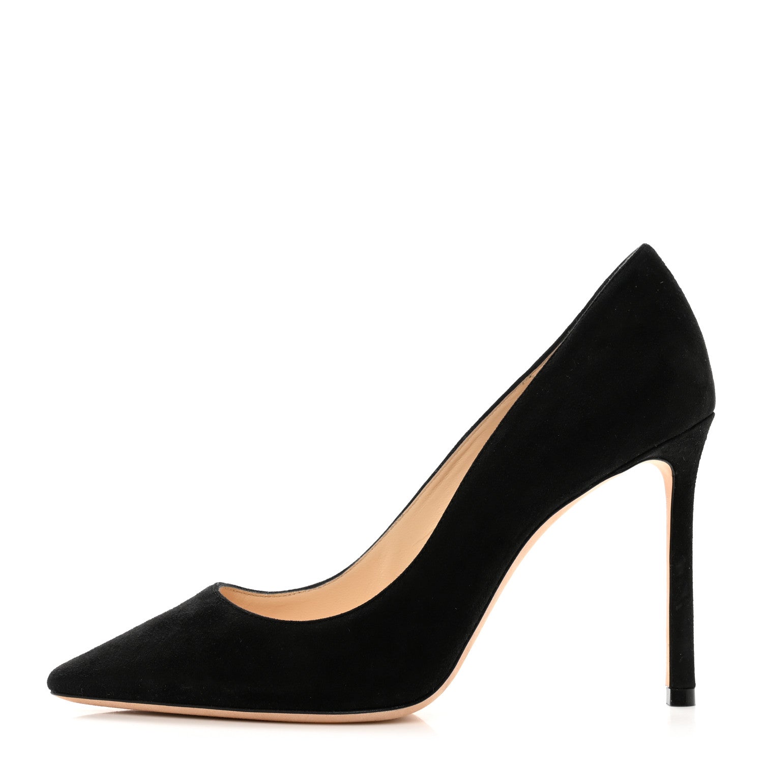 Jimmy Choo Suede Love 100 Pumps 37 Black 1 of 7
