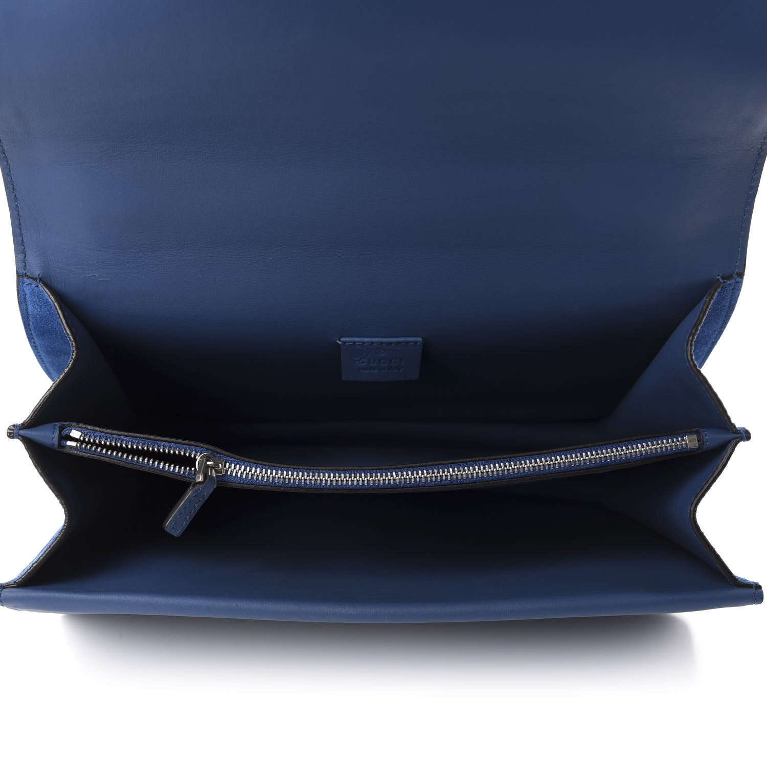 Gucci Suede Medium Dionysus Shoulder Bag Blue 5 of 10