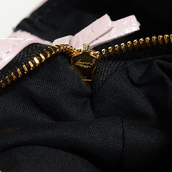 Balenciaga Agneau Giant 12 Gold Hardware Envelope Clutch Rose Poudre 8 of 18