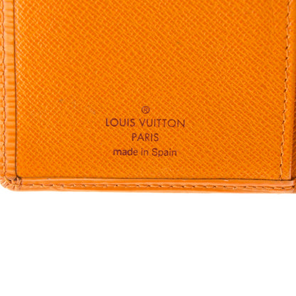 Louis Vuitton Epi Pocket Agenda Cover Mandarin 6 of 7