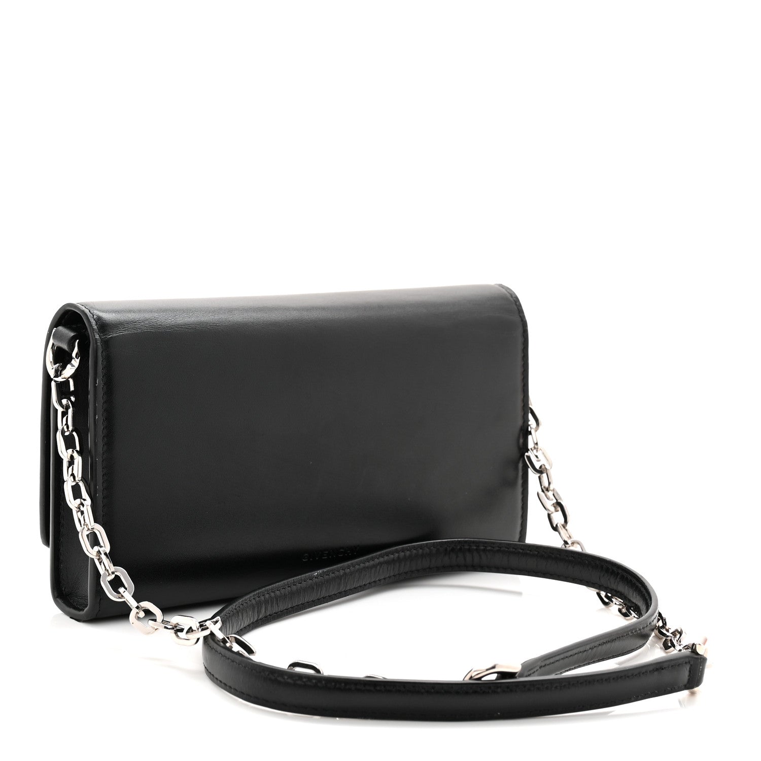 Givenchy Box Calfskin 4G Wallet on Chain Black 5 of 16