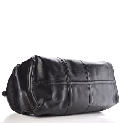 Louis Vuitton Epi Keepall 60 Black 4 of 21