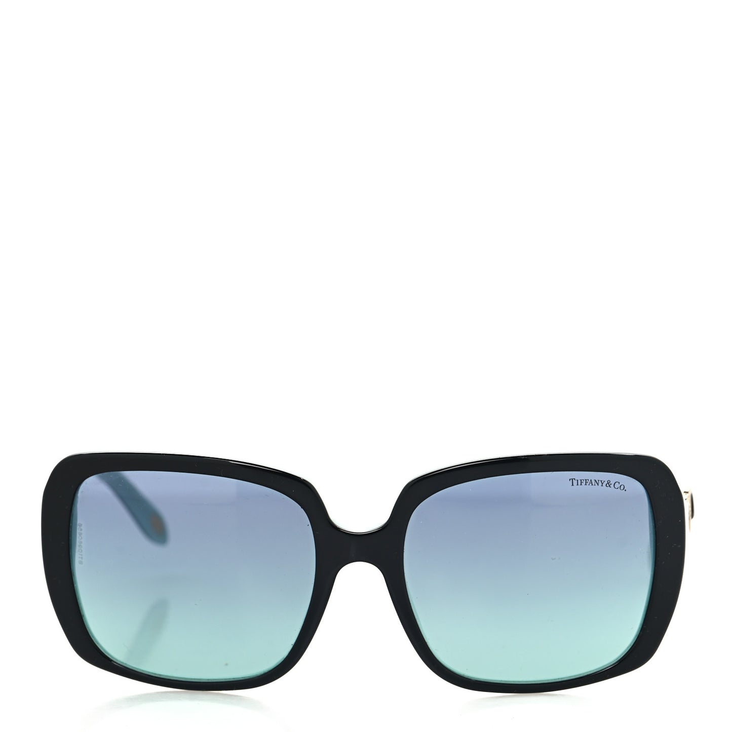 Crystal TF4110-B Square Infiniti Sunglasses Black Blue