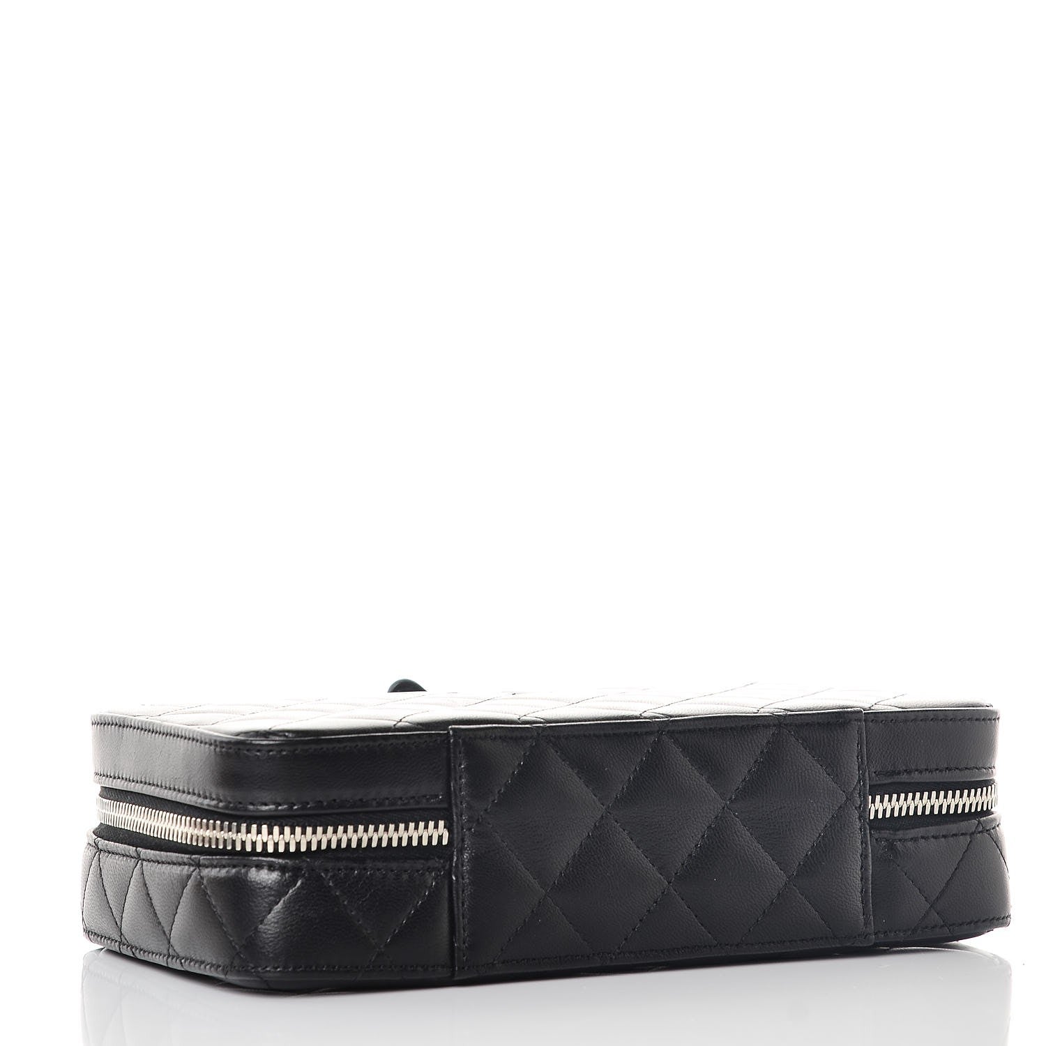Chanel Lambskin Quilted Jewelry Case Black 4 of 10