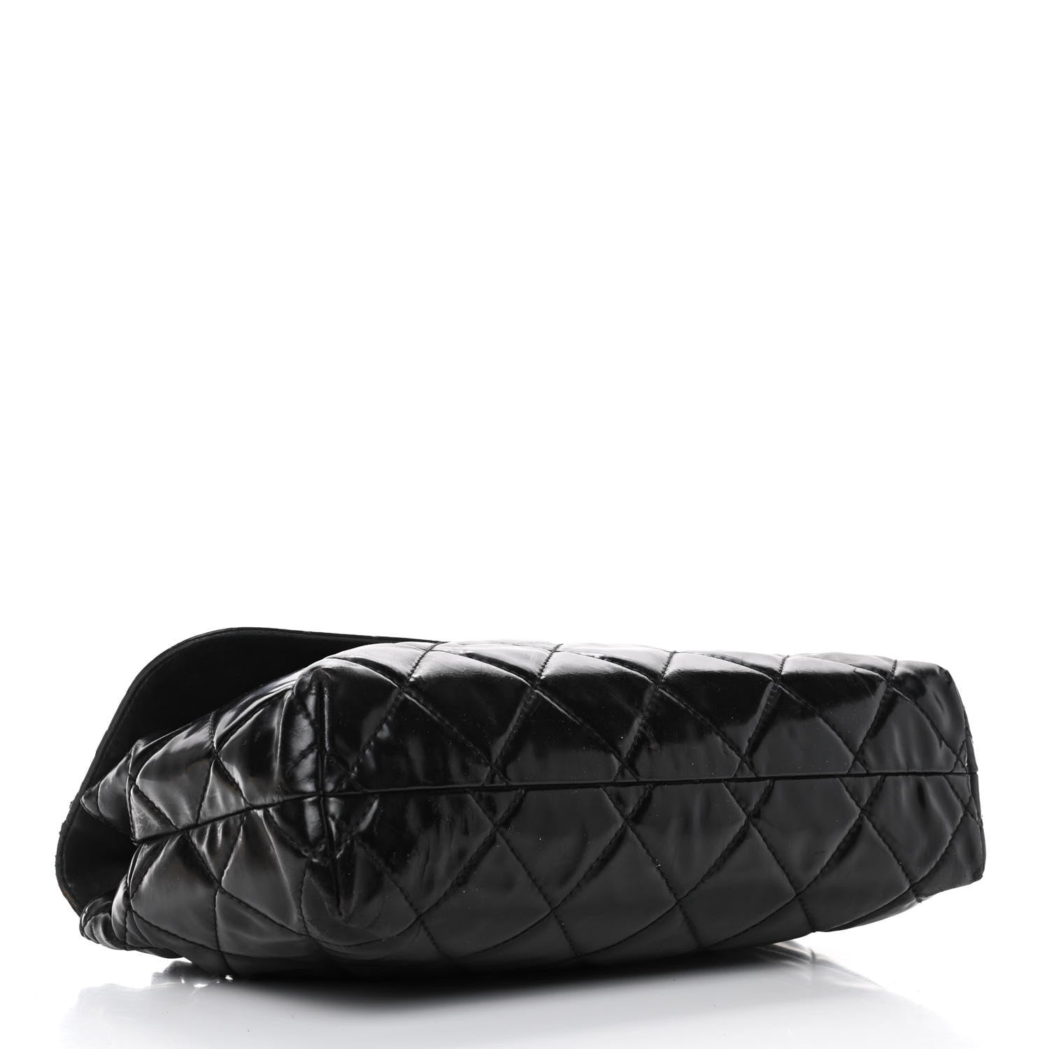 Chanel Vinyl Quilted In the Business Flap Bag Black 3 of 11