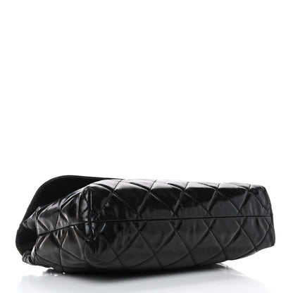 Chanel Vinyl Quilted In the Business Flap Bag Black 3 of 11