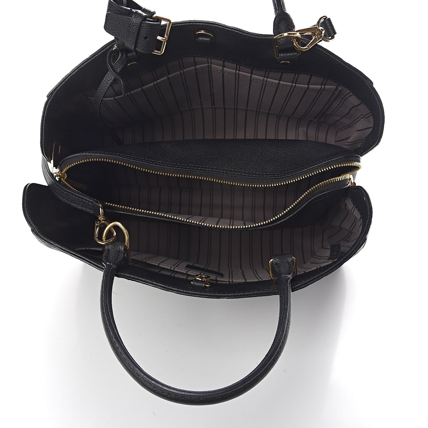 Louis Vuitton Empreinte Montaigne GM Black 6 of 10