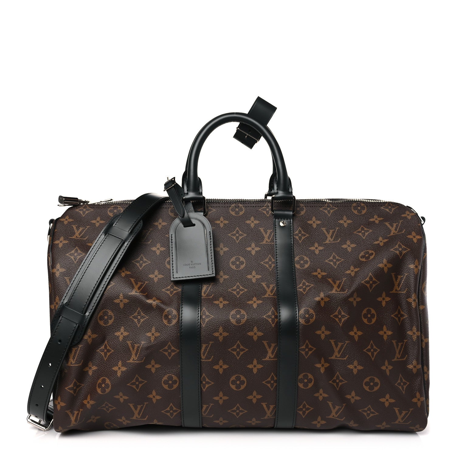 Louis Vuitton Monogram Macassar Keepall Bandouliere 45 1 of 8
