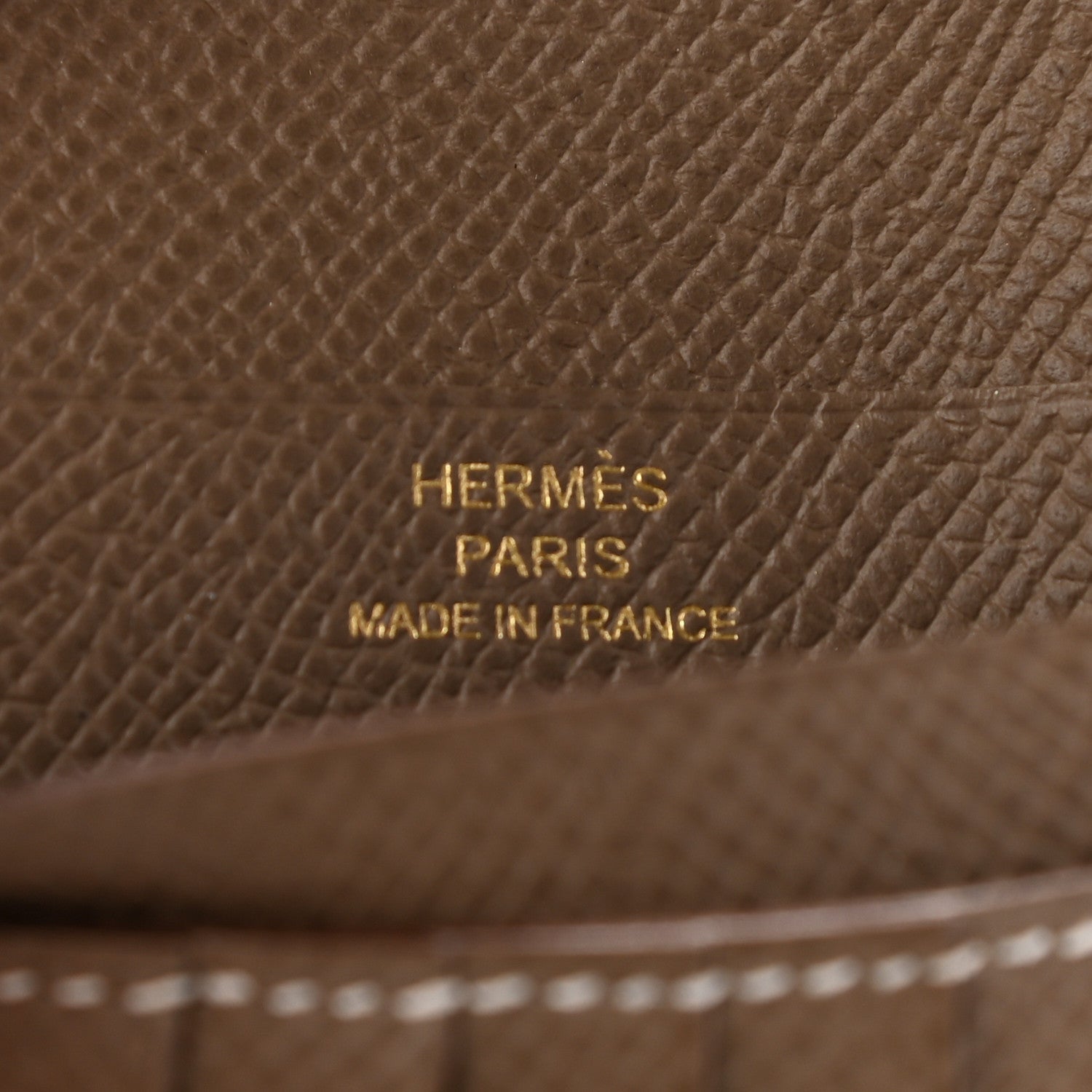 Hermes Epsom Bearn Compact Wallet Etoupe 6 of 7