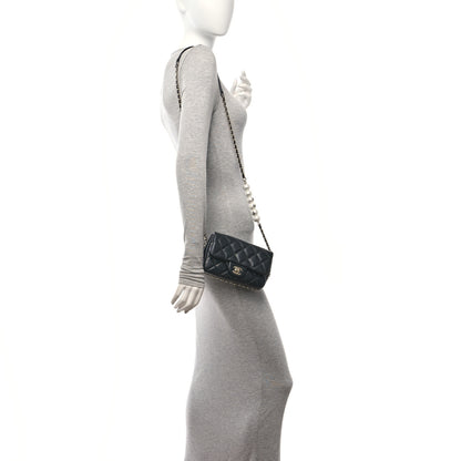 Chanel Lambskin Quilted Mini My Precious Flap Black 2 of 11