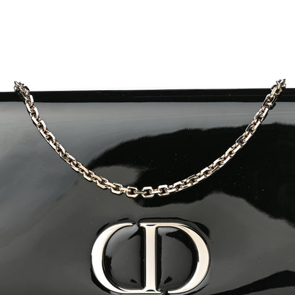 Christian Dior Patent 30 Montaigne Pouch Black 8 of 12