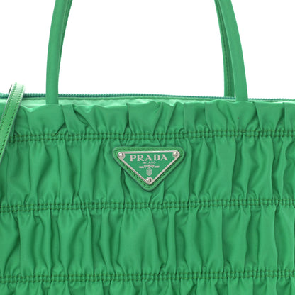 Prada Tessuto Nylon Gaufre Tote Menta 8 of 13
