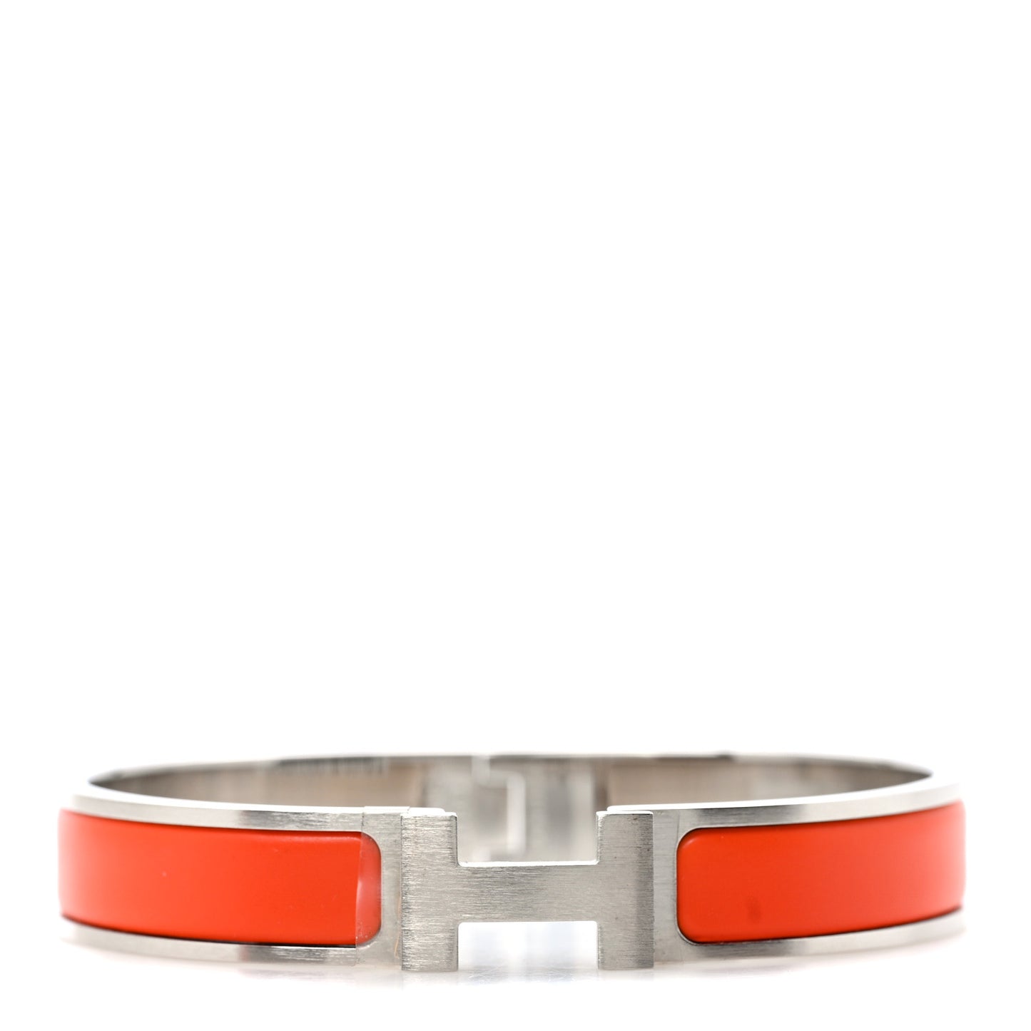 Matte Enamel Narrow Clic Clac HH Bracelet T6 Orange