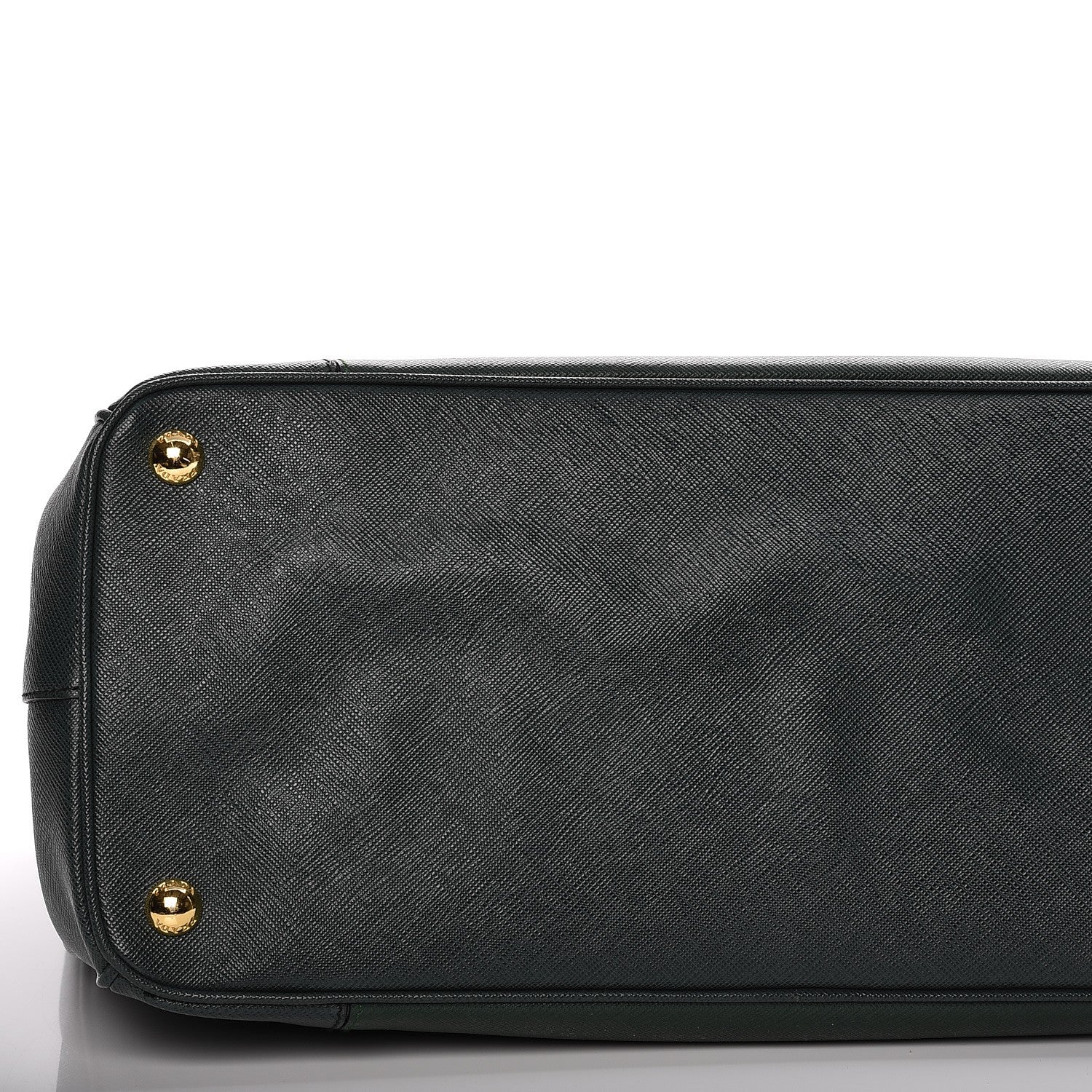 Prada Saffiano Lux Bi-Color Large Galleria Double Zip Tote Smeraldo Lauro 9 of 10