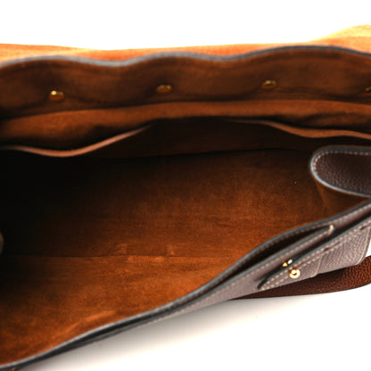 Mulberry Classic Grain Calfskin Small Chiltern Satchel Oak 6 of 7