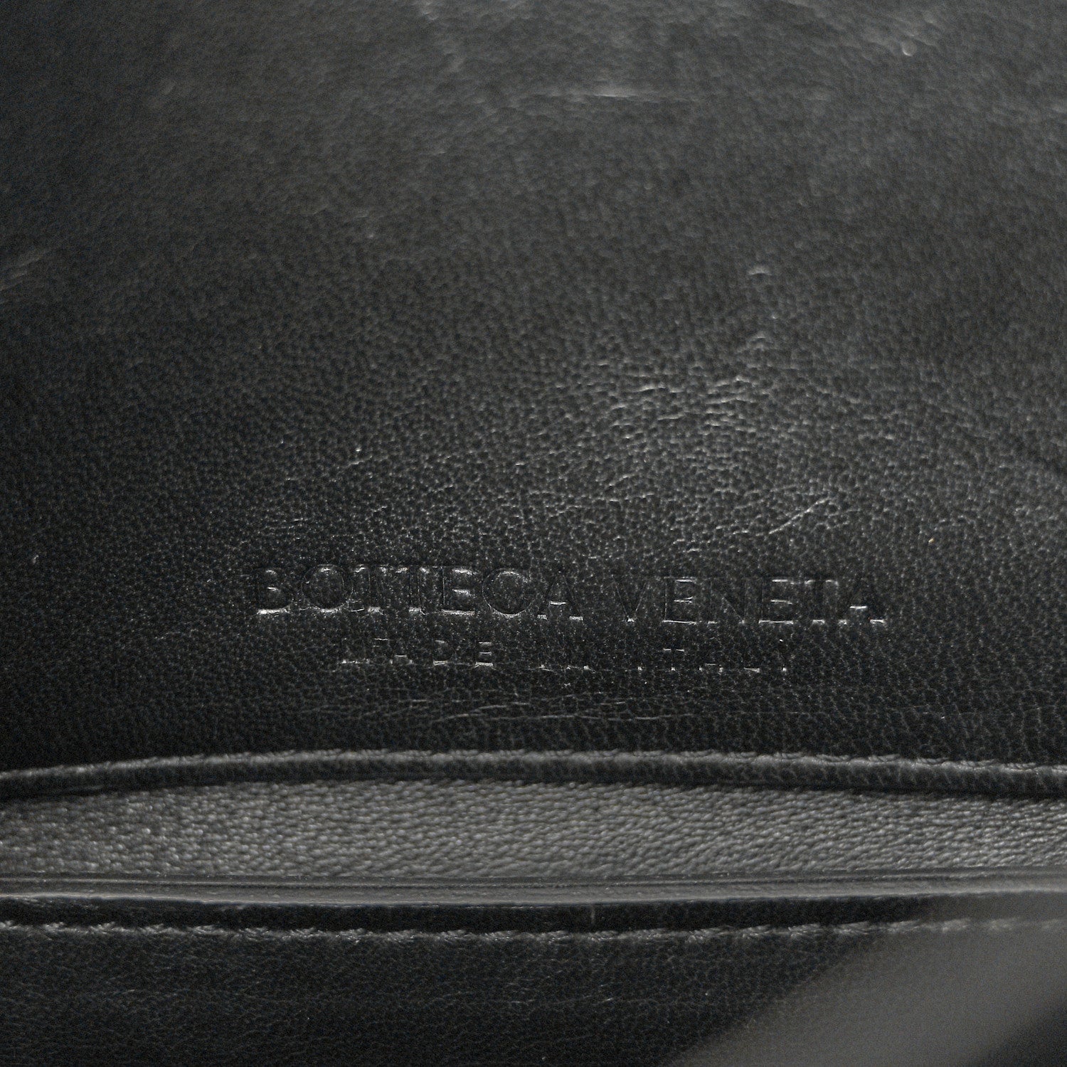 Bottega Veneta Calfskin Mount Envelope Bag Black 6 of 11