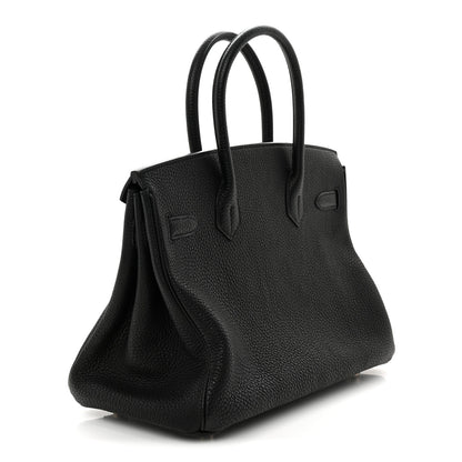 Hermes Togo BIRKIN 30 Black 3 of 10