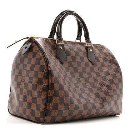Louis Vuitton Damier Ebene Speedy 30 3 of 13